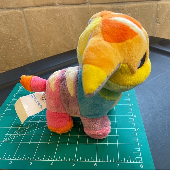 Neopets Rainbow Poogle Plushie from Limited Too 2005 - Picture 4 of 14